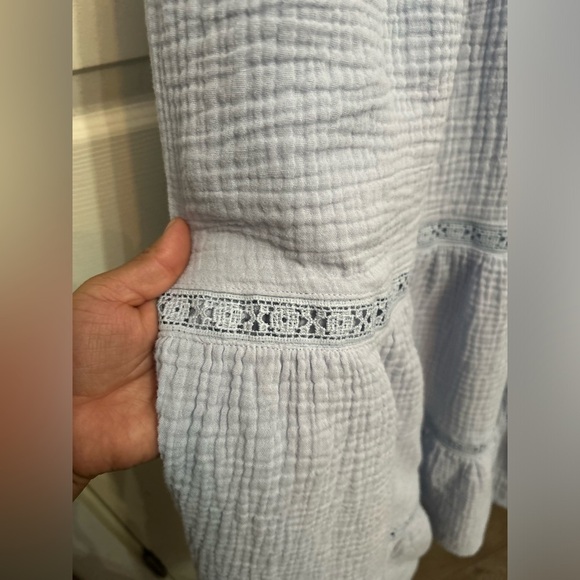 Magaschoni midi dress gauze with pockets - Picture 3 of 5